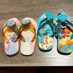 Disney Flip Flop Sandals Shoes girls.